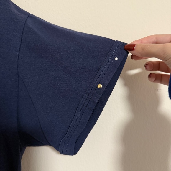 Vintage 90s embellished crop tee - Picture 4 of 6